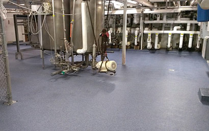 MMA Flooring System in Food Processing Facility