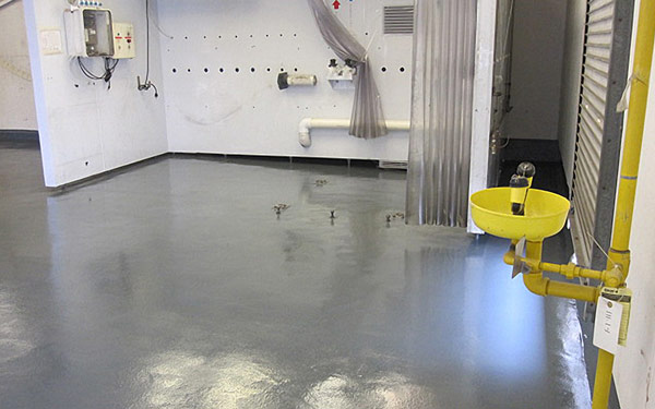 chemical processing flooring