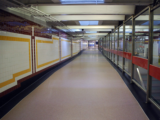 Transit System Seamless Flooring System