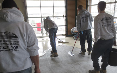 PermaFloor Flooring Work Crew