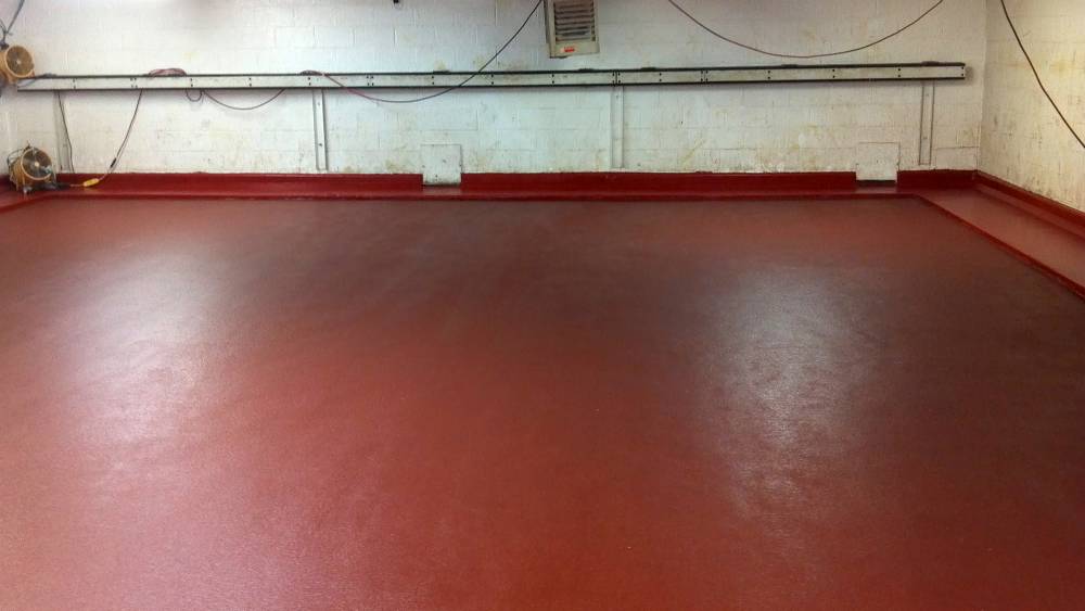 The MMA quartz flooring also provides a tough surface able to withstand the bakeries high traffic and sugar.